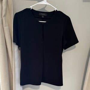 Banana Republic Classic Black Short Sleeve Top